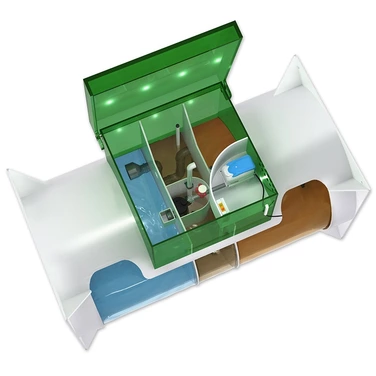 Септик АКВАЛОС в Гусе-Хрустальном